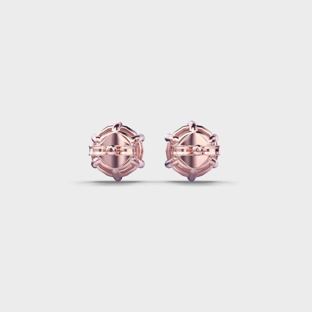 2.4 Carat Classic Solitaire Lab-Grown Diamond Stud Earrings