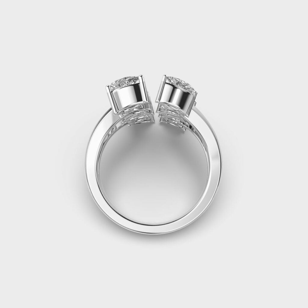2.19 Carat 5 Multi-Shape Lab-Grown Diamond Ring