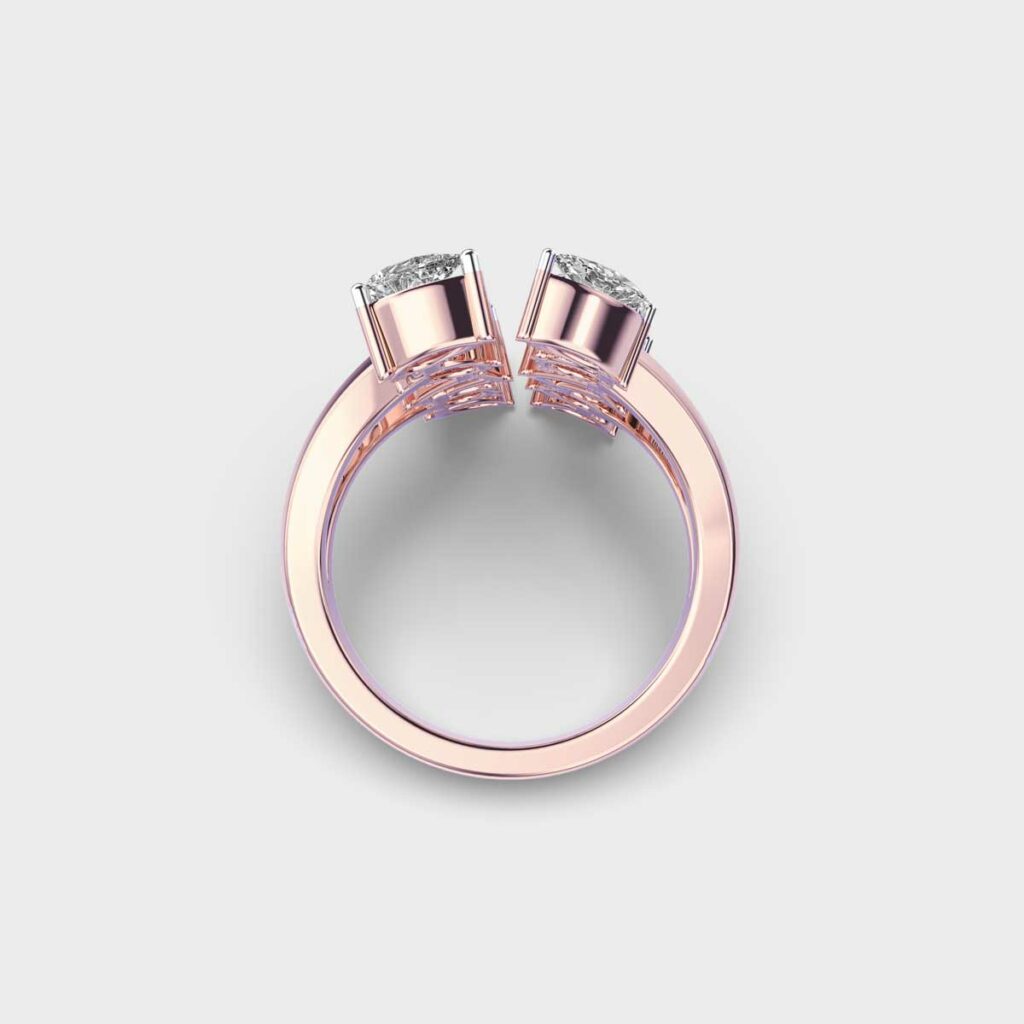 2.19 Carat 5 Multi-Shape Lab-Grown Diamond Ring