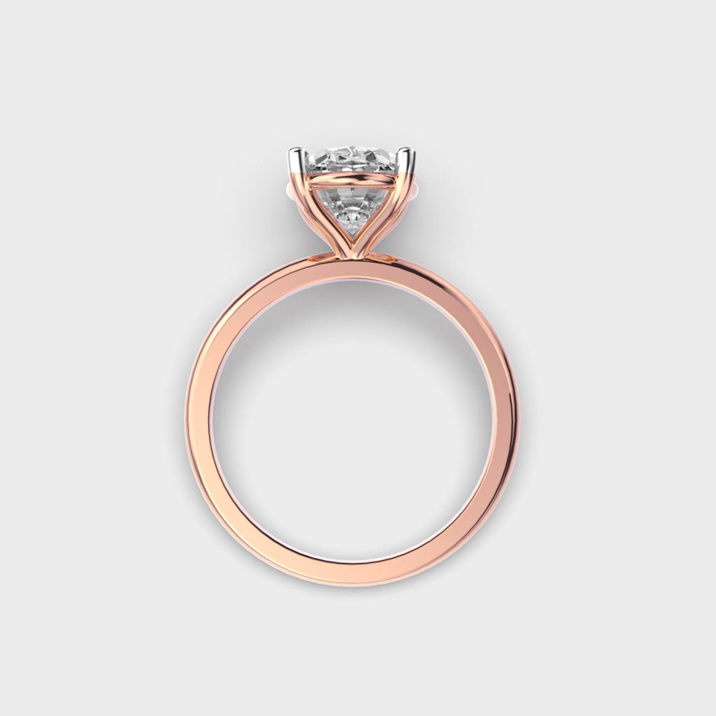 2 Carat Classic Oval Lab-Grown Diamond Ring