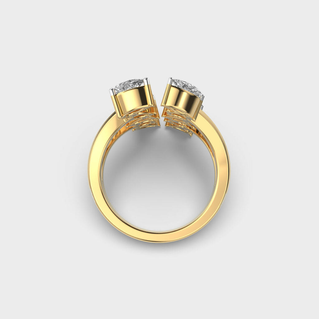 2.19 Carat 5 Multi-Shape Lab-Grown Diamond Ring